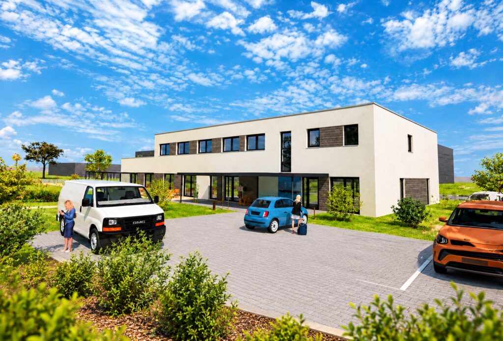 Neubau in Wolfen: Eigenes Büro und eigene Tagespflege
